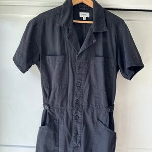 Pistola Denim Grover Jumpsuit - Short sleeved field suit